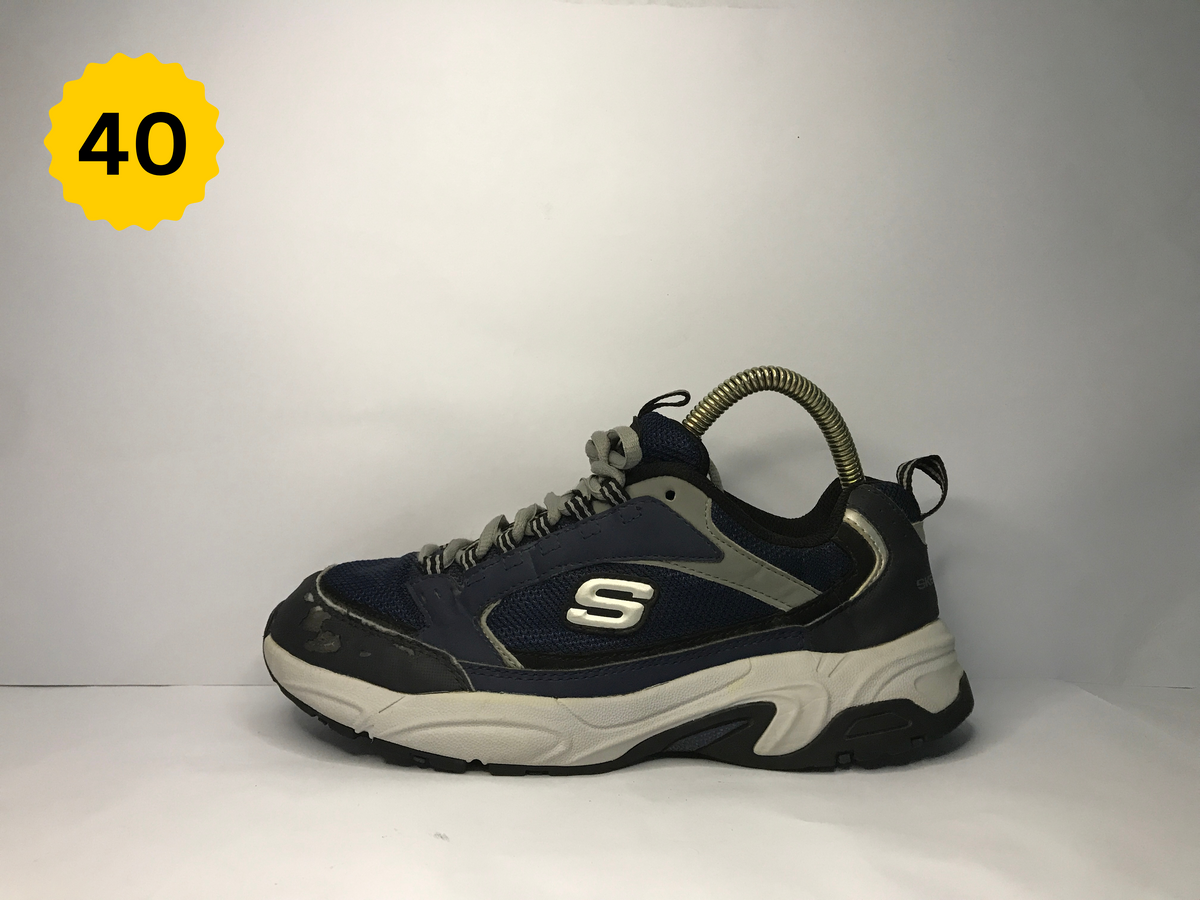 Mens Skechers Stamina Blue