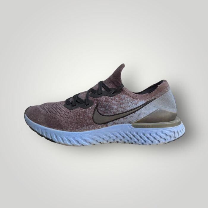 NIKE REACT FLYKNIT 2 THUNDER GREY BLUE BLACK - Image 2