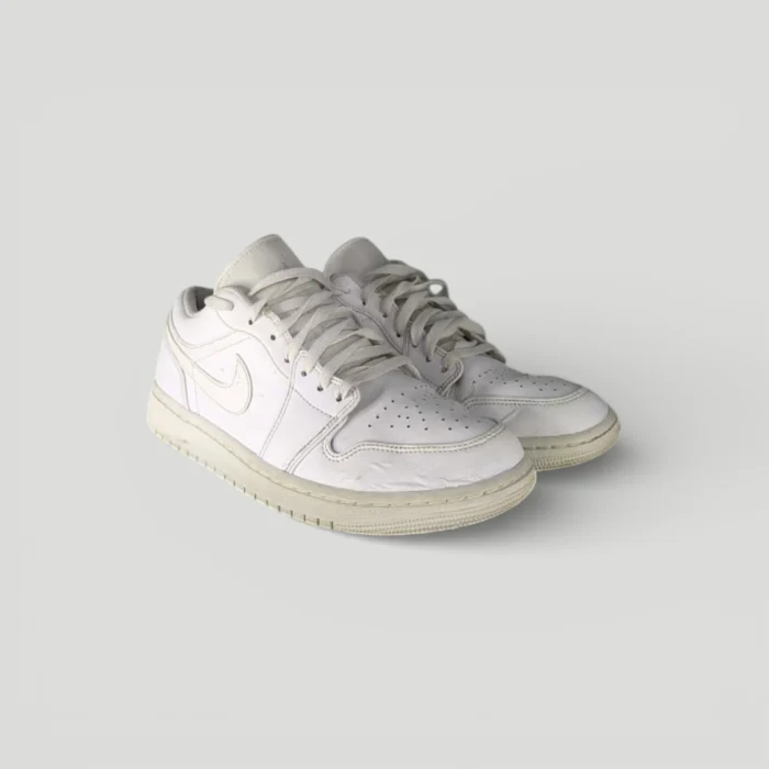 Nike Air Jordan 1 Low "Triple White" - Image 3