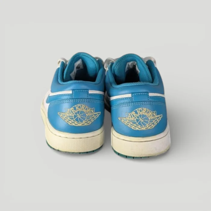 Nike Air Jordan 1 Low – White & Blue - Image 4