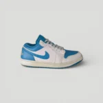 Nike Air Jordan 1 Low – White & Blue - Image 2